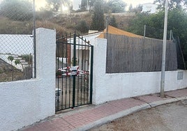 Photo of the house on the Caleta del Sol residential development, where the incident happened.
