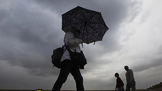 Aemet warns of weather change in Andalucía and activates a yellow warning for rain and thunderstorms with hail
