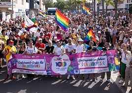 Celebrating all identities, the motto of Pride 2025.