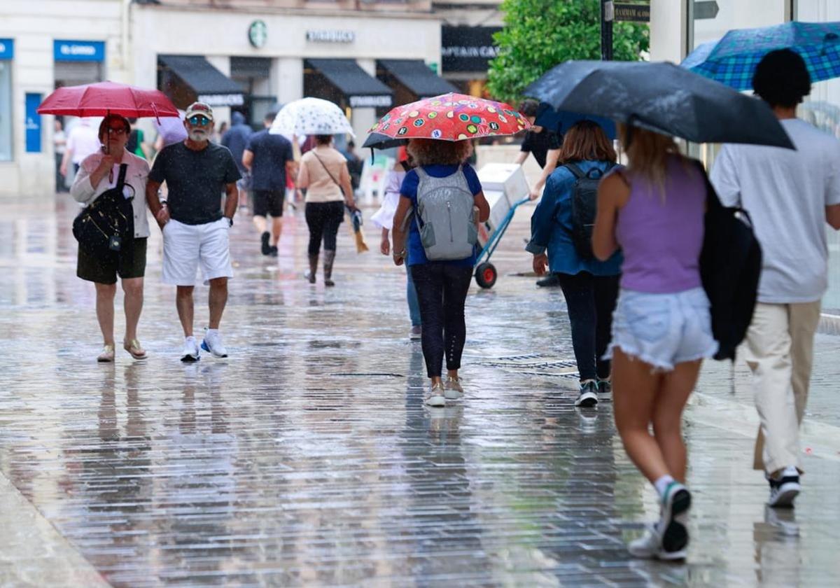 Weather instability continues with yellow alerts activated for thunderstorms in Malaga province on Wednesday