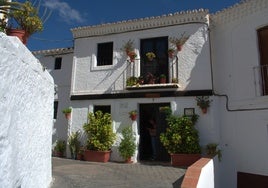The current raisin museum in Almáchar.