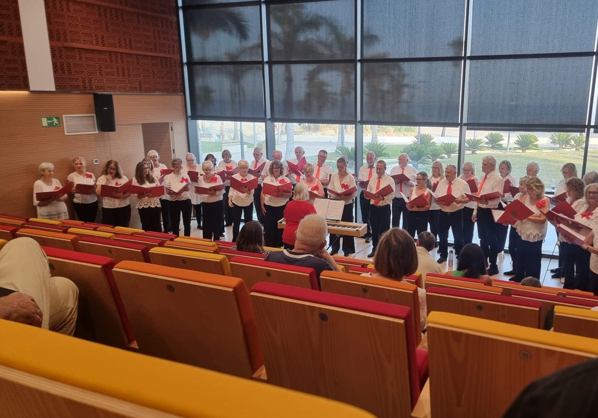 The Love to Sing Choir in Estepona last week.