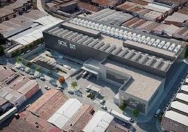 Recreation of the future data centre project, designed by HCP.