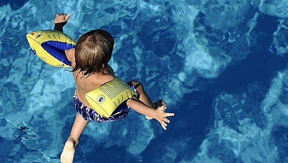 The colour of your child's swimming costume could help save their life: one is a lot more dangerous
