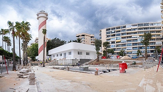 Construction work on Marbella lighthouse project enters its final phase