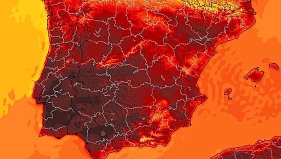 Aemet reveals which parts of Spain will experience extreme heat this week with temperatures of more than 40C