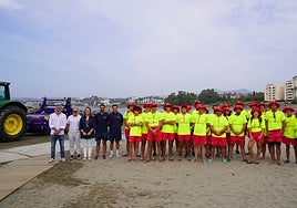Lifeguard service 2025 of the beaches of Estepona.