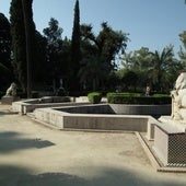 Forestier's fountain of the lions in Parque María Luisa in Seville.