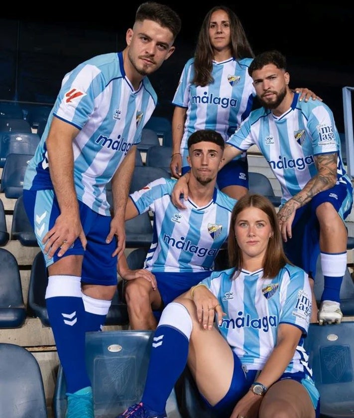 Imagen secundaria 2 - Fan engagement plays major role as Malaga CF unveil new home strip