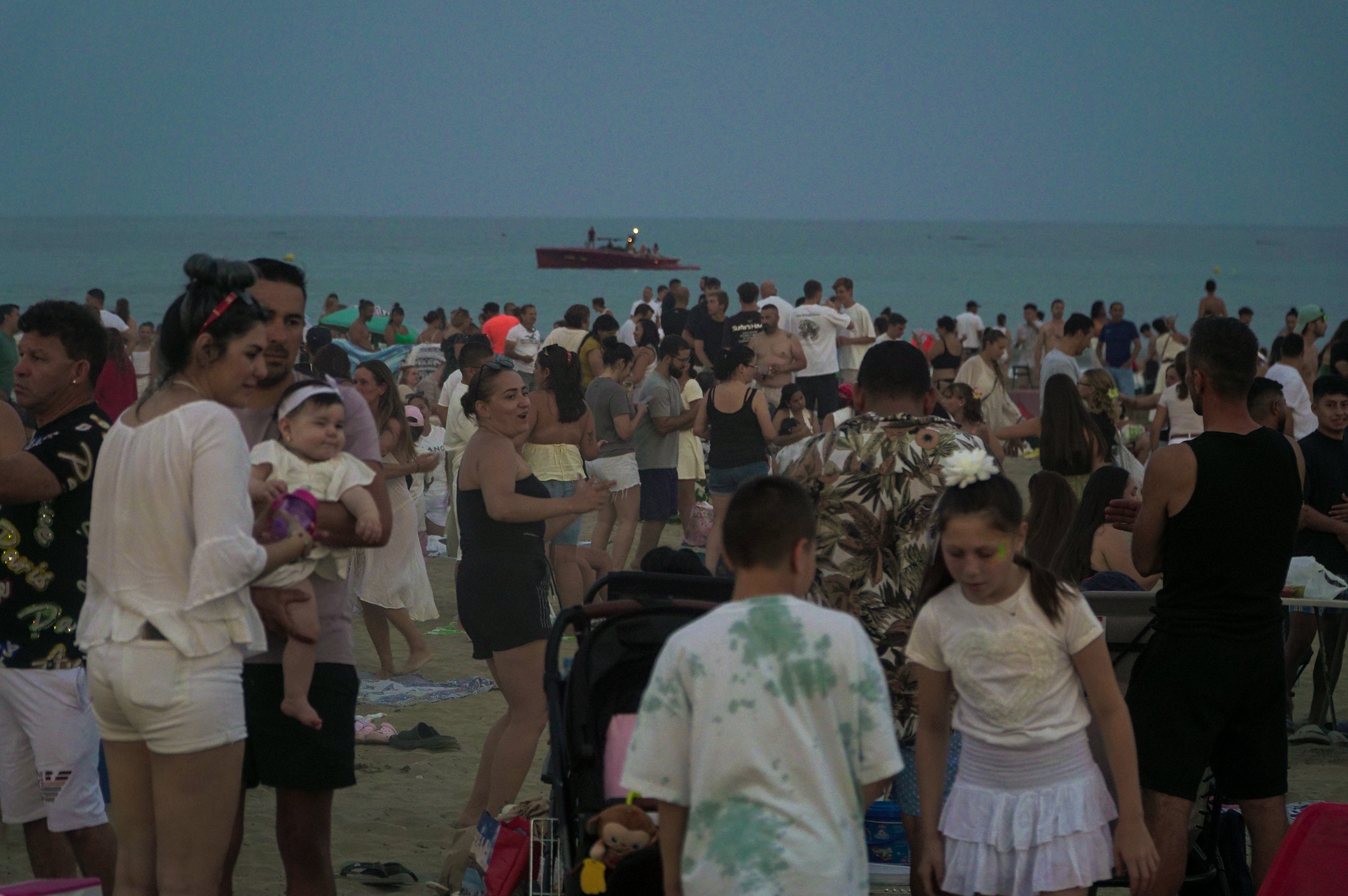 San Juan, a night on the beach - in pictures