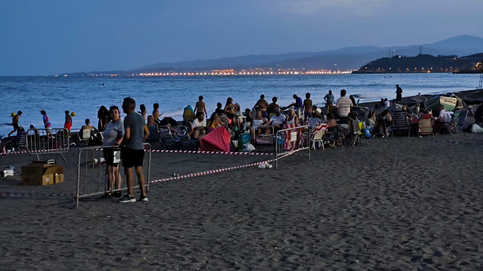 San Juan, a night on the beach - in pictures