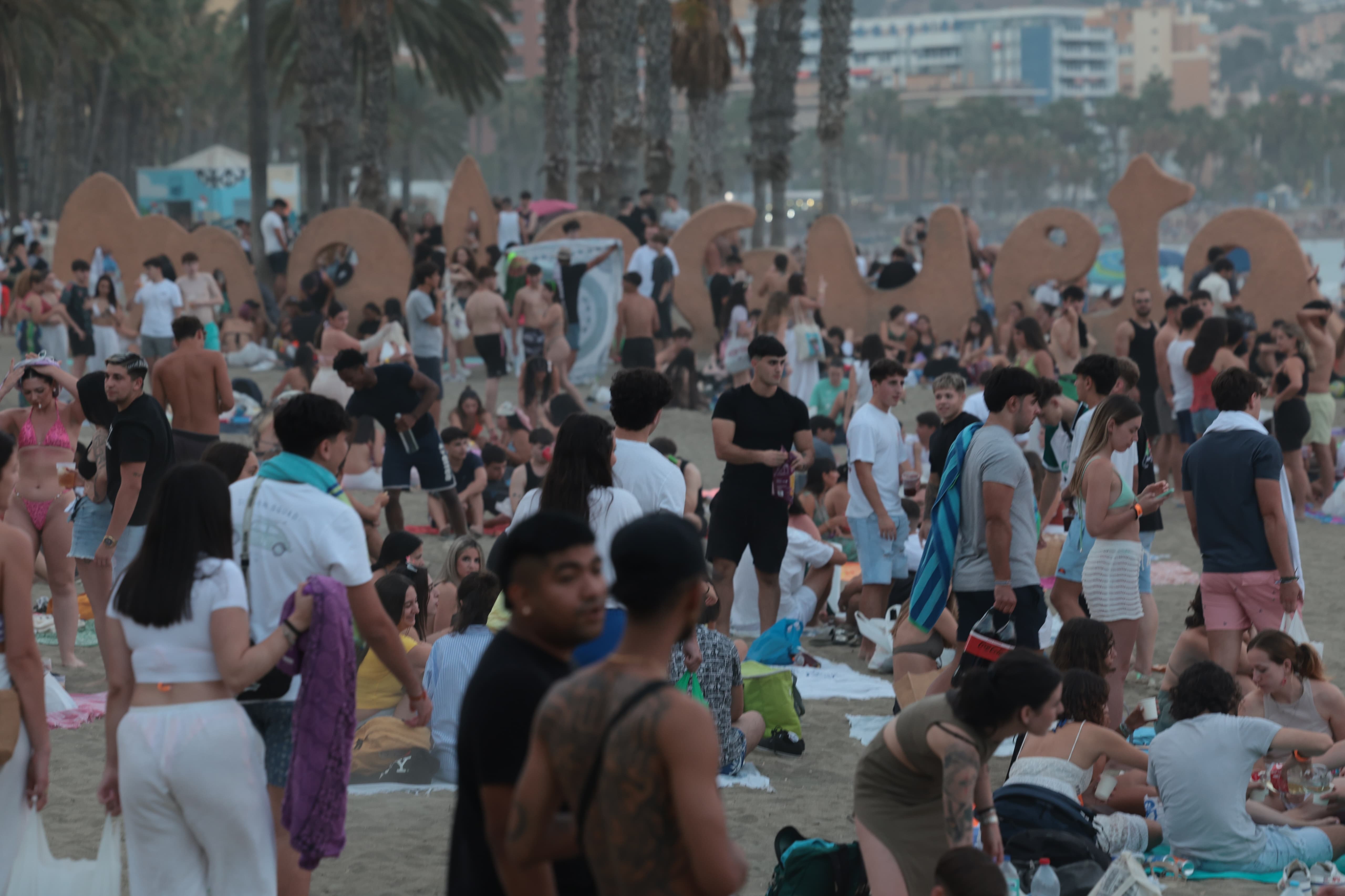 San Juan, a night on the beach - in pictures