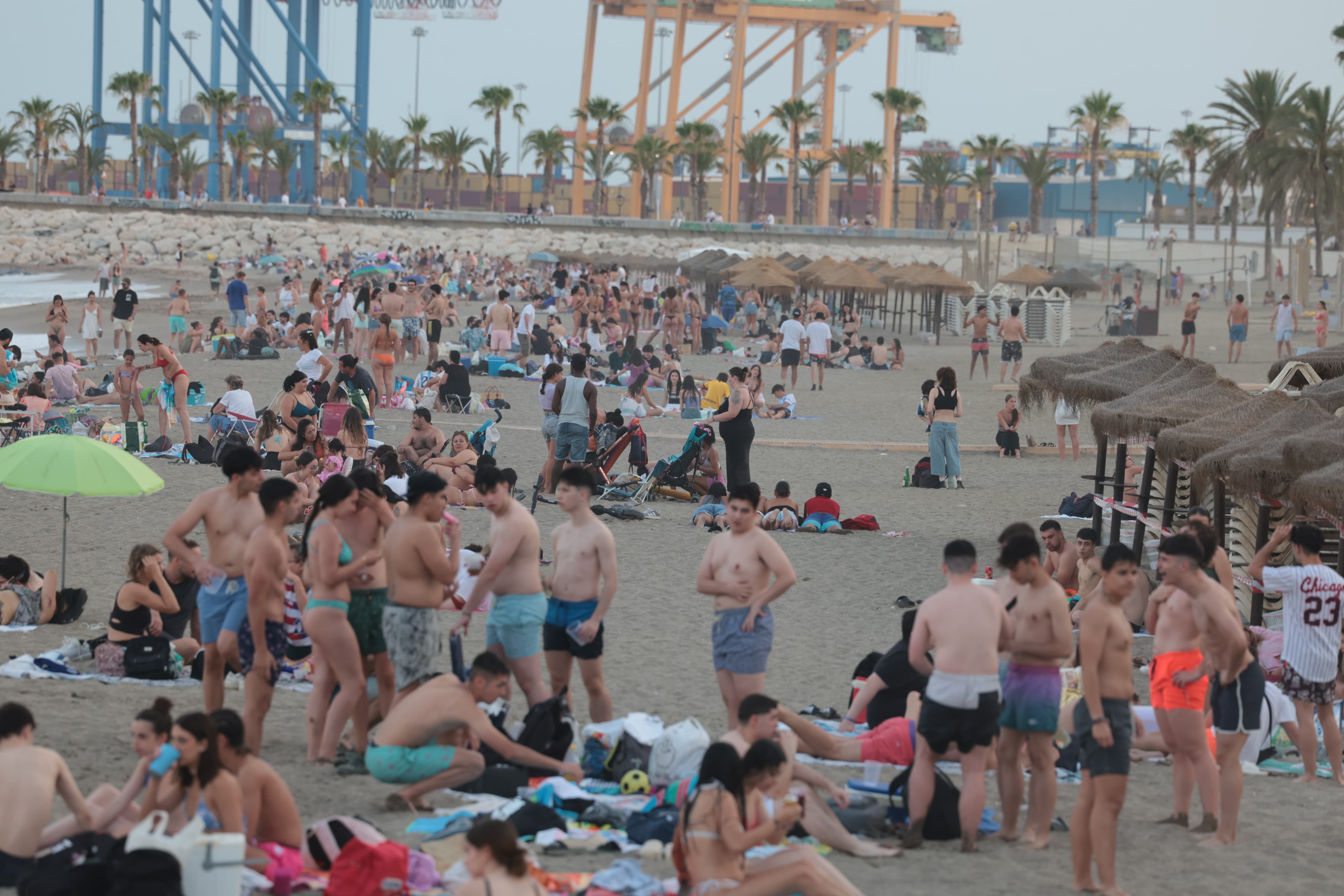 San Juan, a night on the beach - in pictures