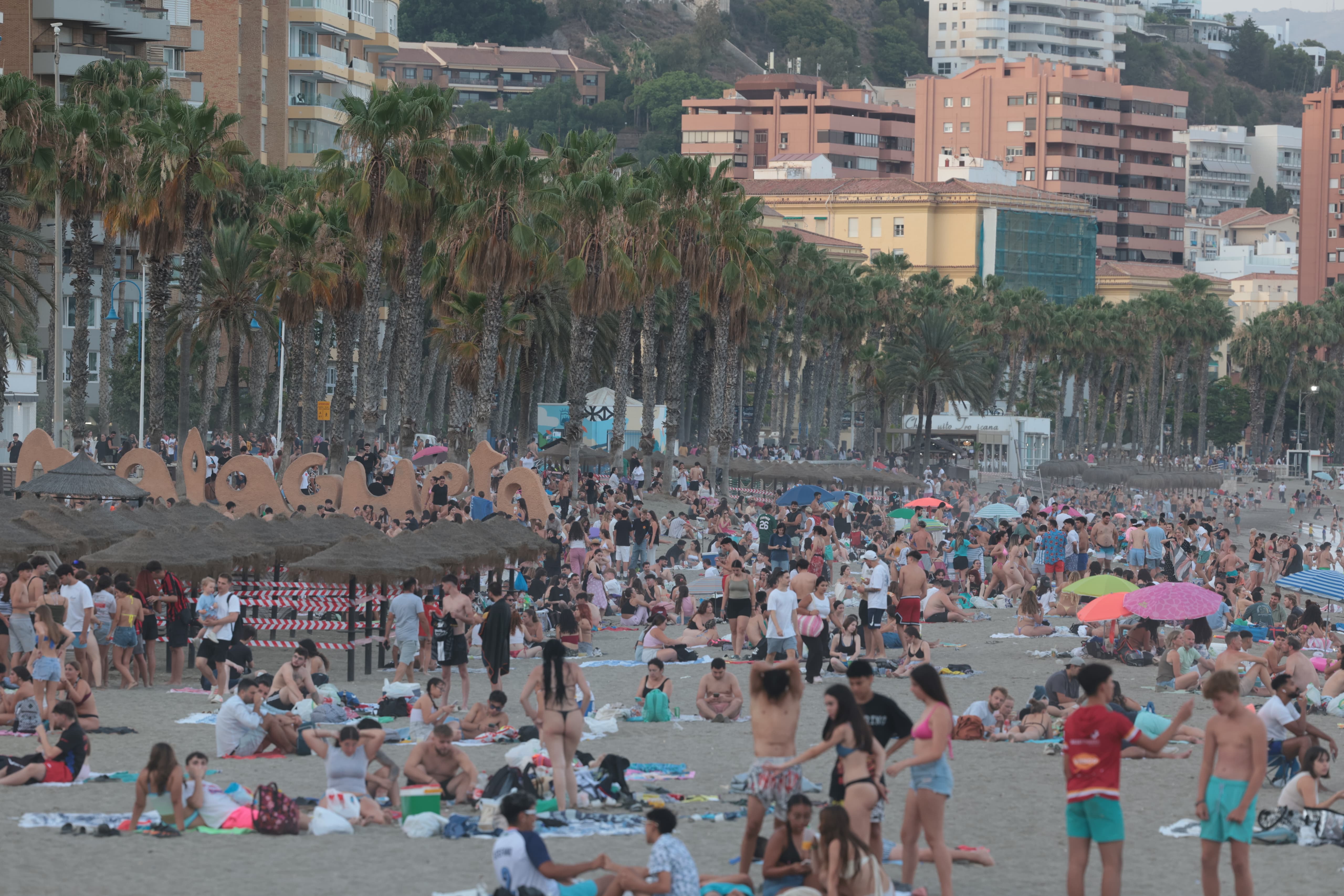 San Juan, a night on the beach - in pictures