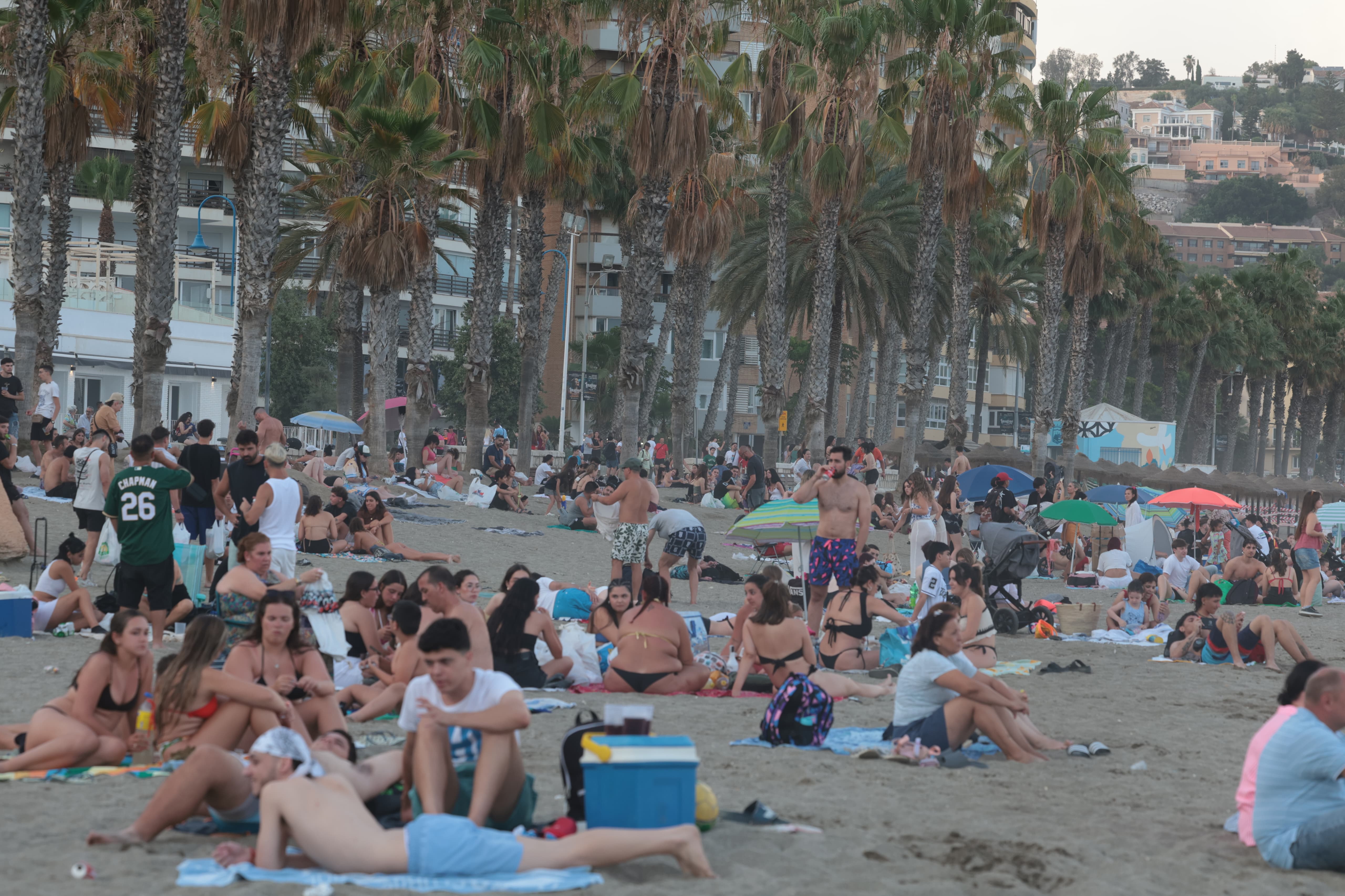 San Juan, a night on the beach - in pictures