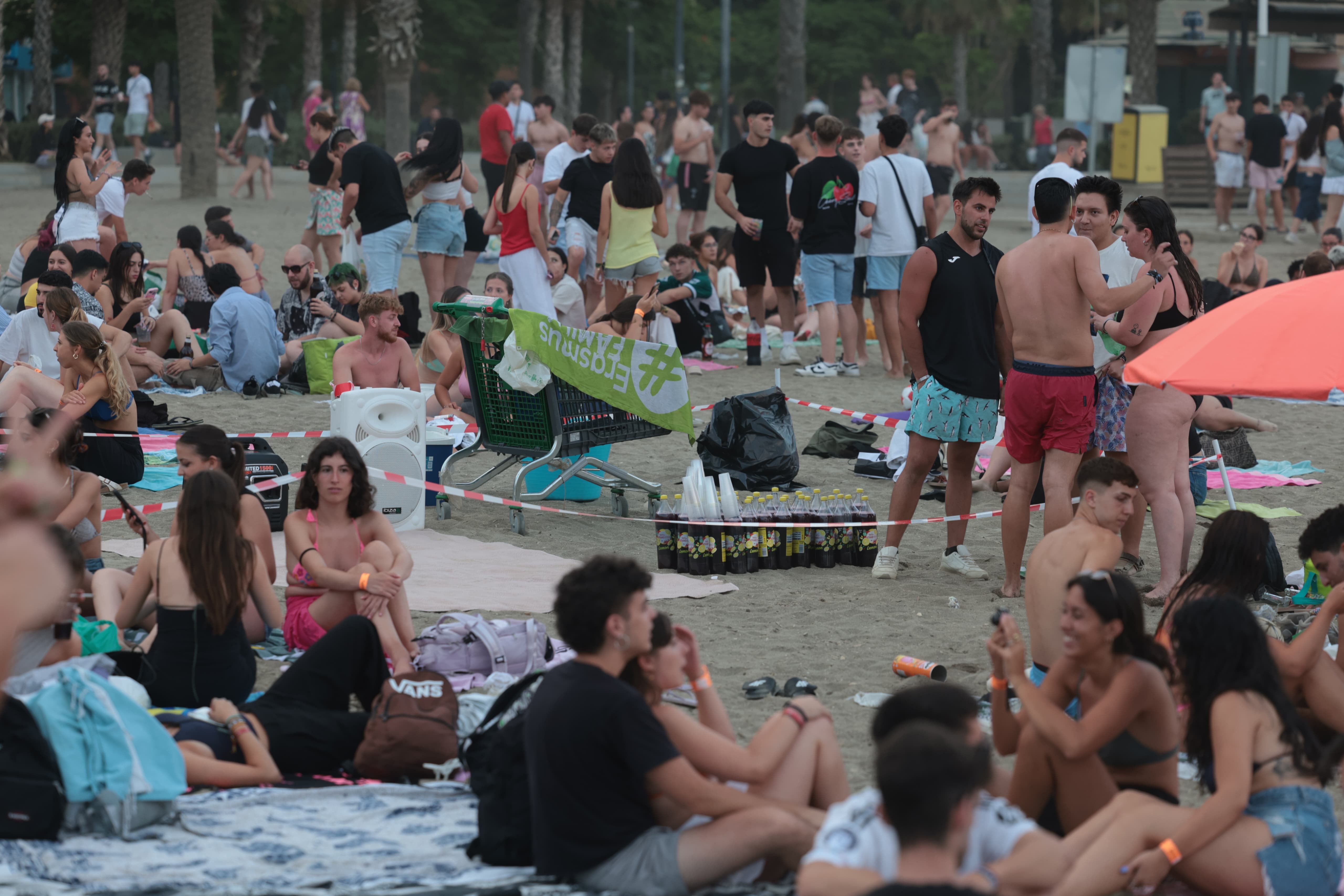 San Juan, a night on the beach - in pictures