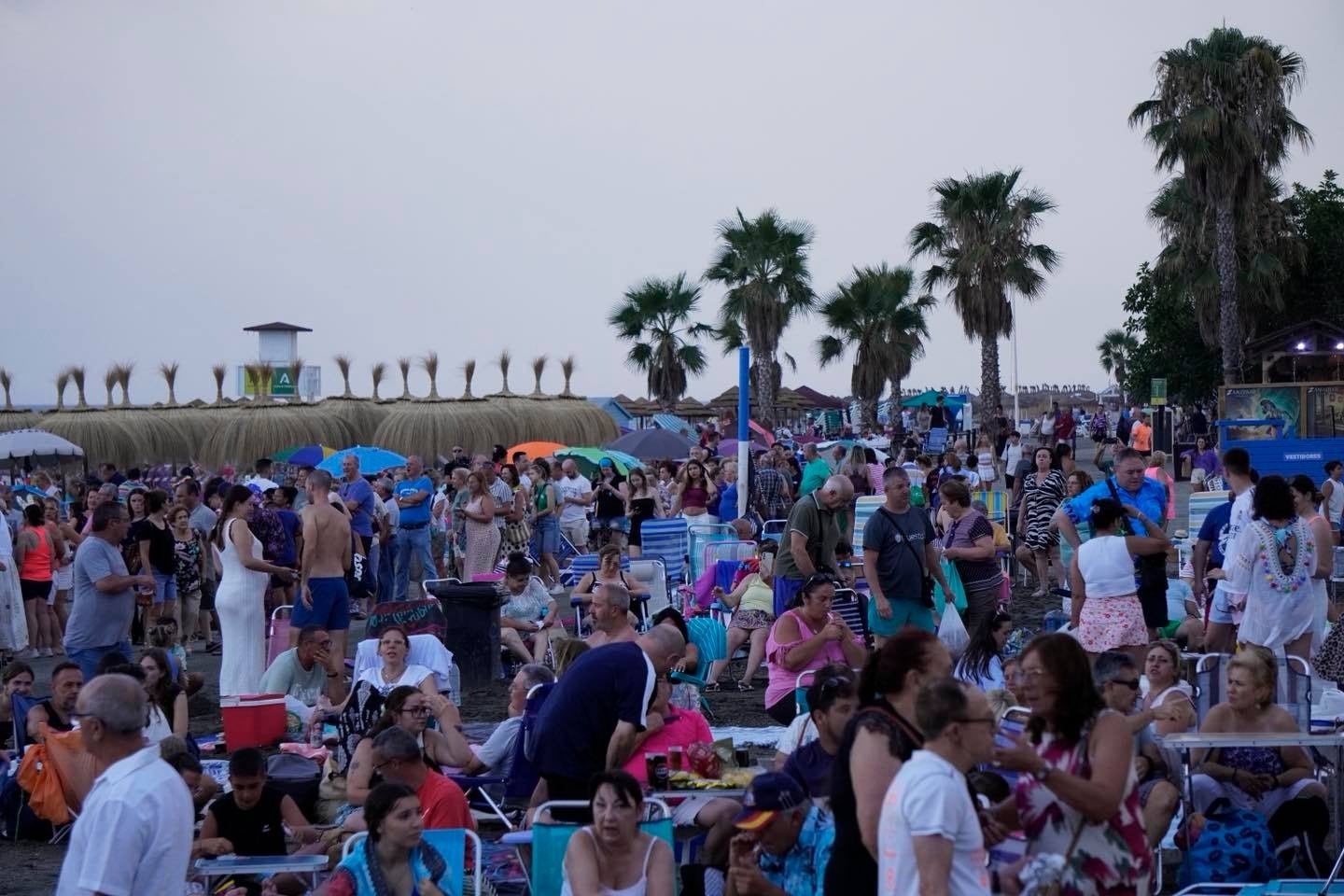 San Juan, a night on the beach - in pictures