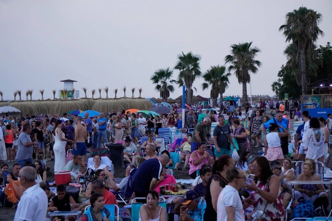 San Juan, a night on the beach - in pictures