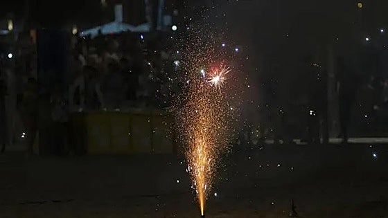 One-month-old baby seriously injured by firecracker at San Juan festival in Barcelona