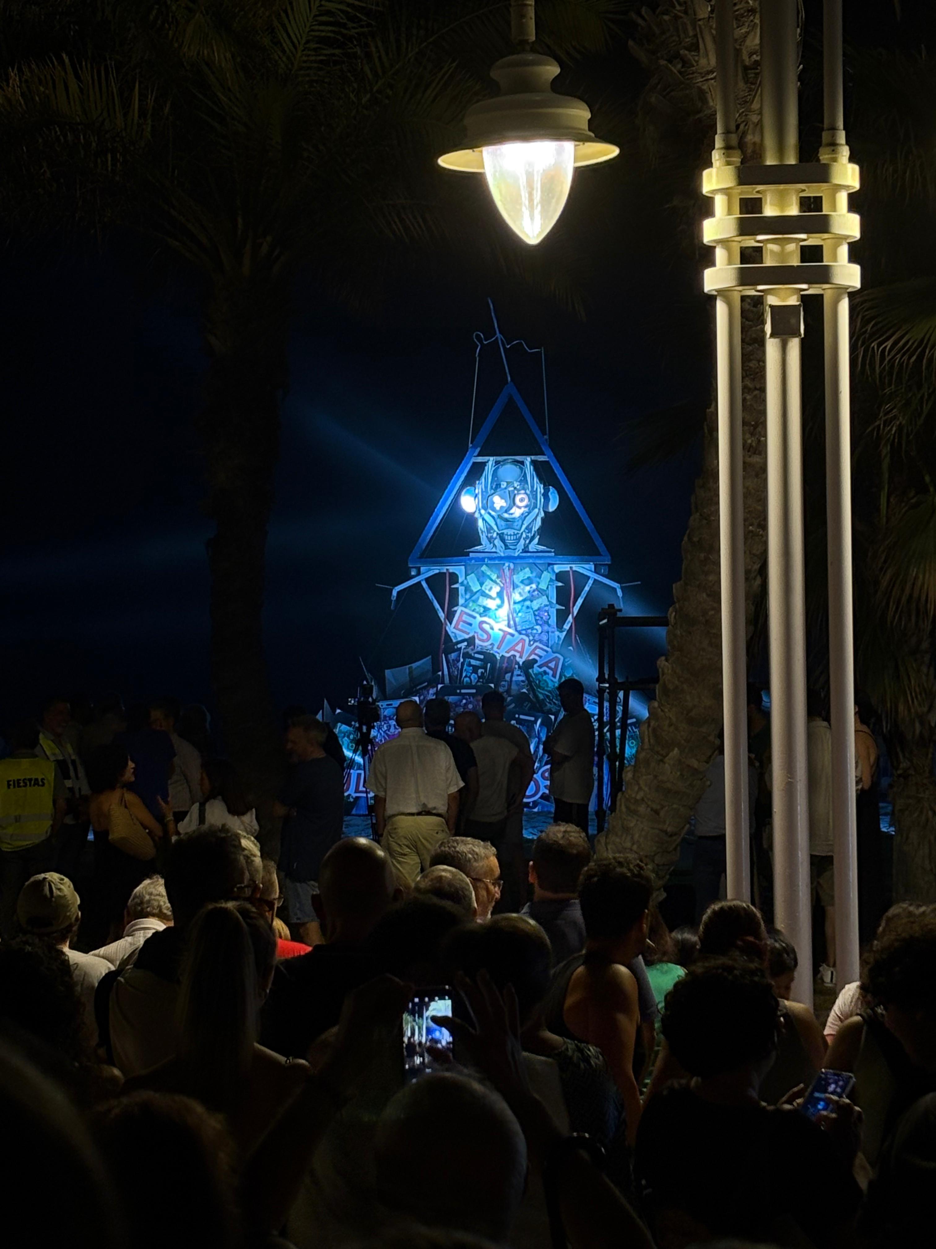 San Juan, a night on the beach - in pictures