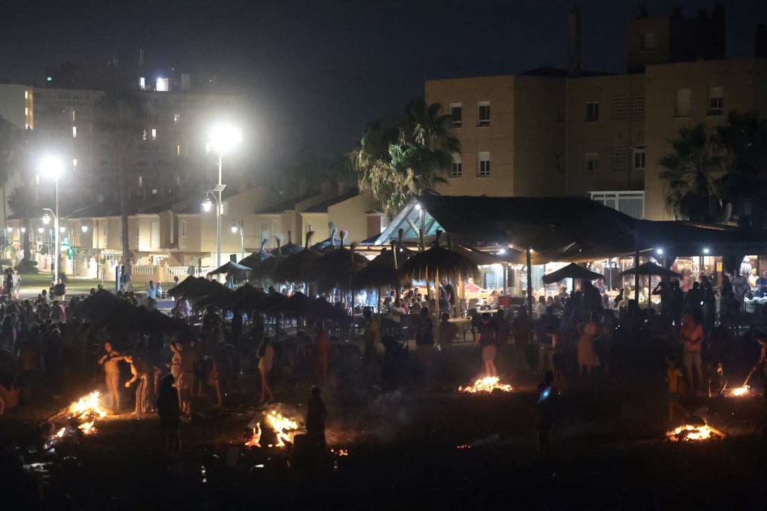 San Juan, a night on the beach - in pictures