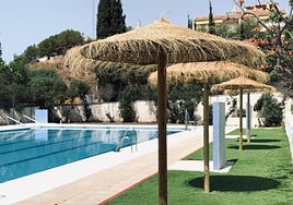Swimming pool in Rincón de la Victoria.