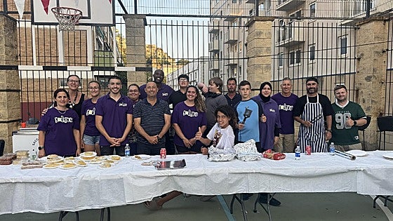 Dolphins Youth Club hosts summer barbecue