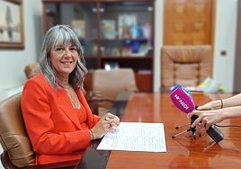 Health councillor Áurea Peralta.