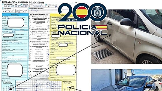 More than 30 people arrested in Malaga province for involvement in scheme that faked traffic accidents to collect insurance payouts