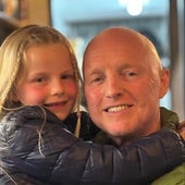 Paul with his daughter.