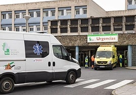 Access to the emergency room of the Hospital Virgen del Puerto in Plasencia.