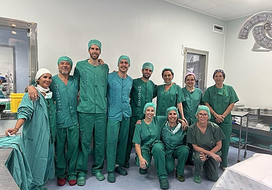 Malaga hospital performs two pioneering knee cartilage transplants from deceased donors in one month