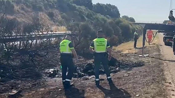Initial investigation into accident that led to footballer Diogo Jota's death points to burst tyre and 'possible speeding'