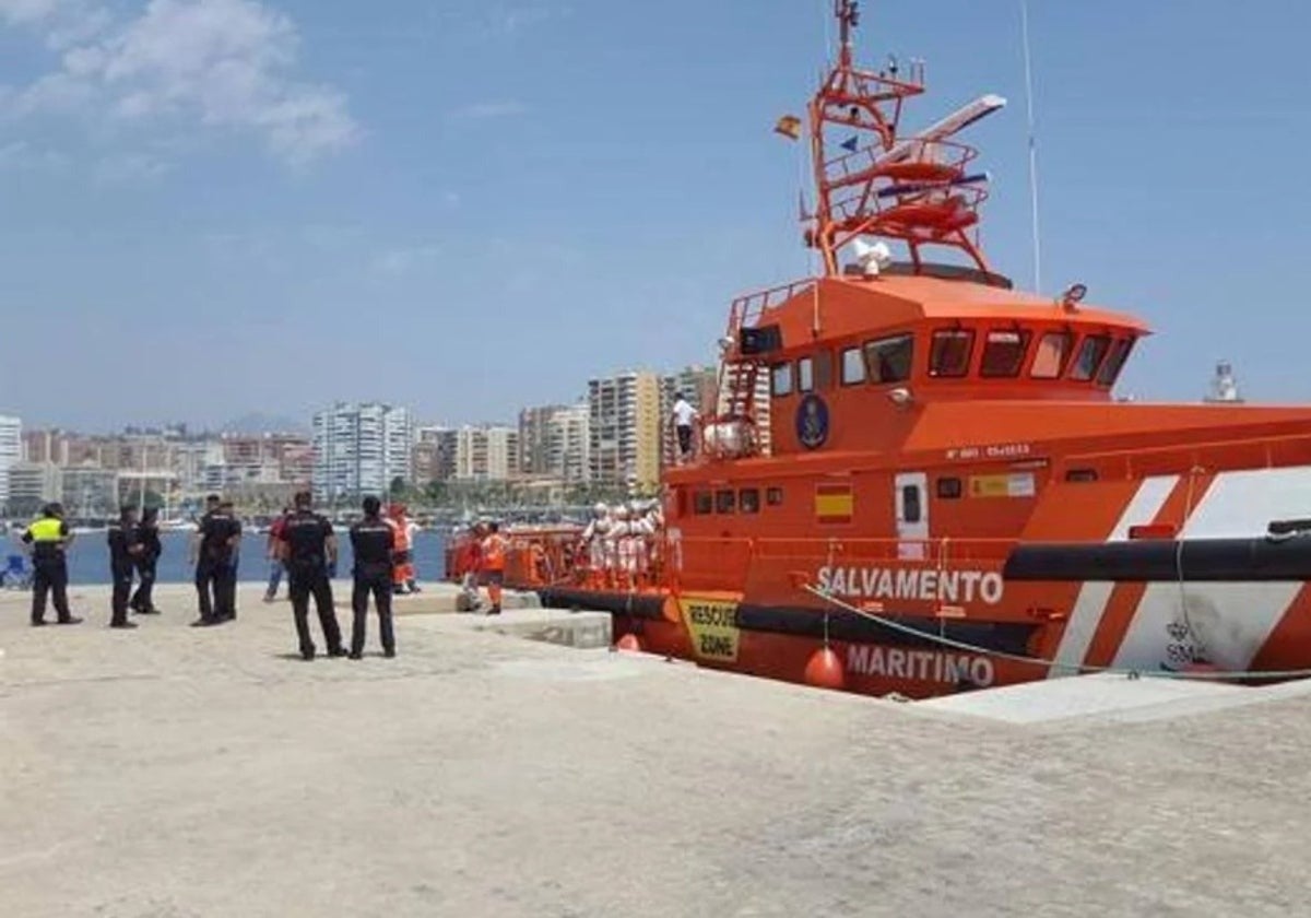 Four north African migrants rescued from boat off Costa del Sol
