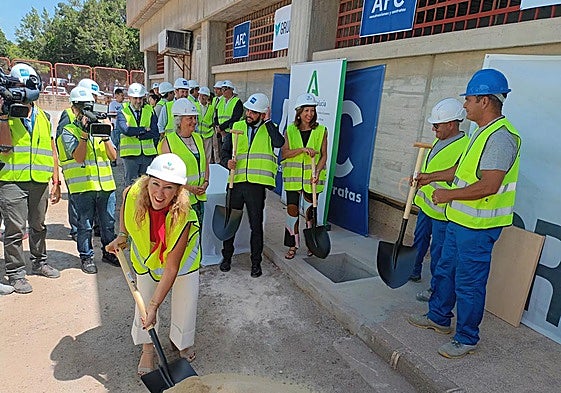 Carolina España in Malaga.
