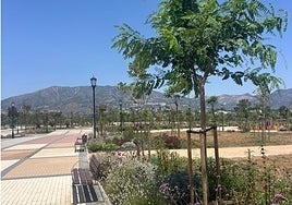 The park has about 12 hectares of green areas.