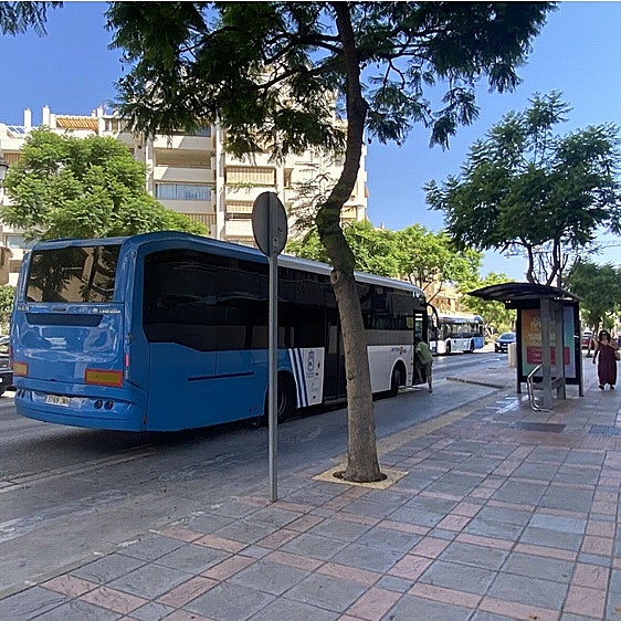 The route between Miramar shopping centre and Carvajal is the most used, with 1.79 million trips per year.