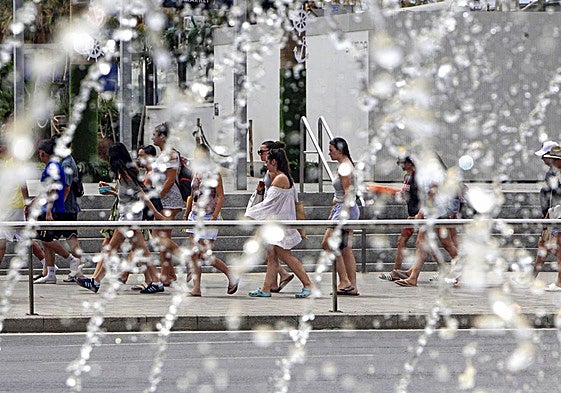 Aemet activates yellow and amber alerts for temperatures up to 40C in Malaga province today