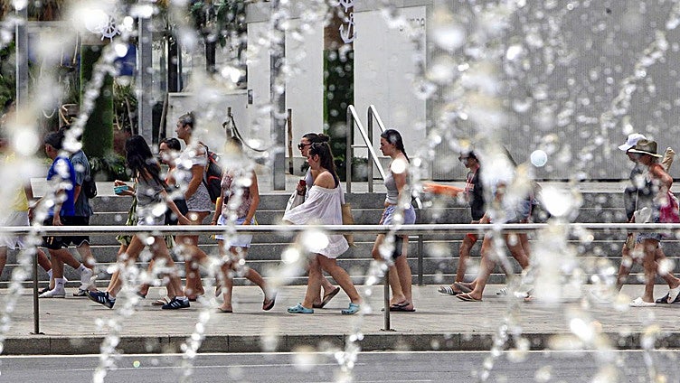 Aemet activates yellow and amber alerts for temperatures up to 40C in Malaga province today