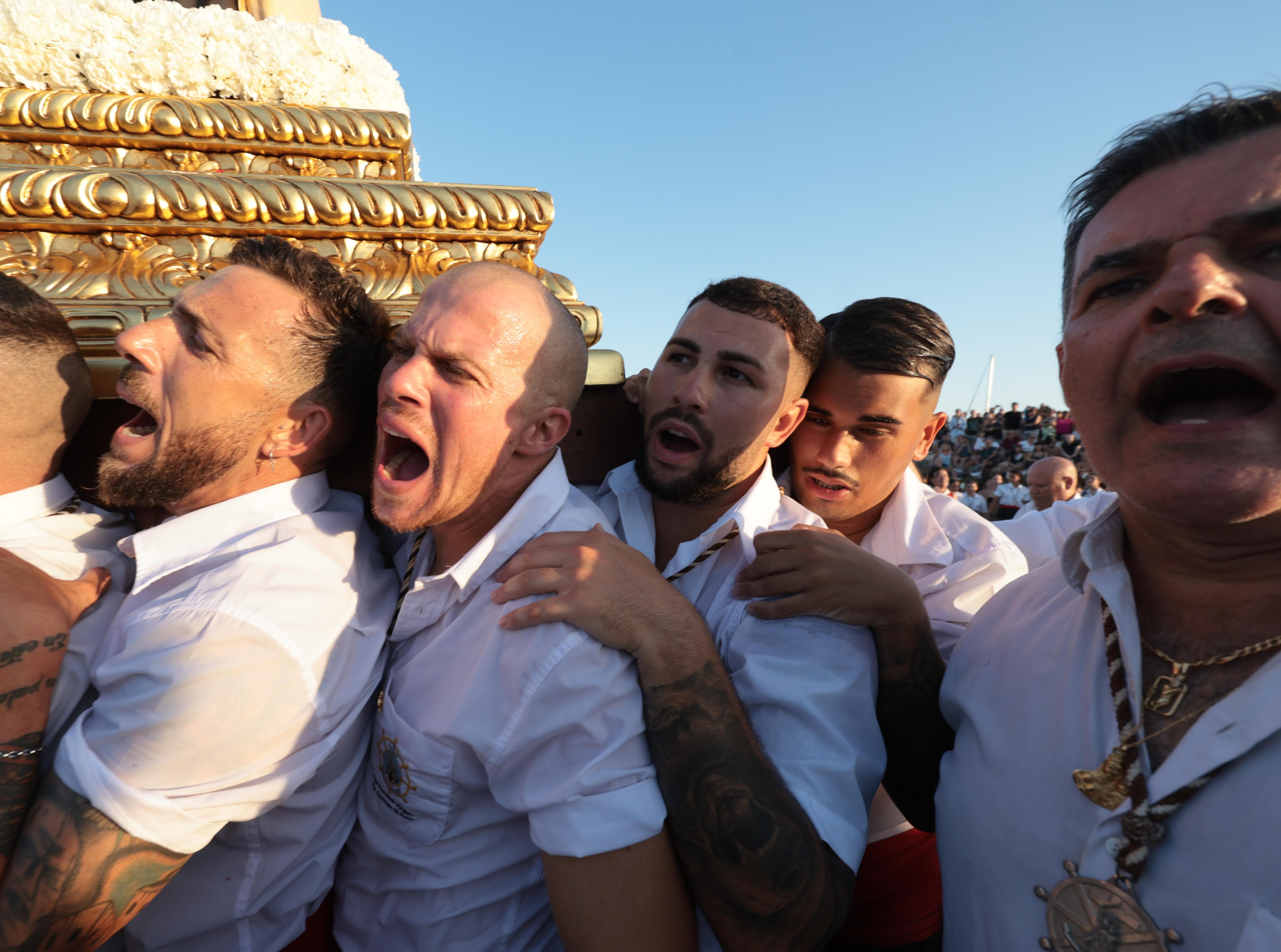 Procesión de la Virgen del Carmen en El Palo