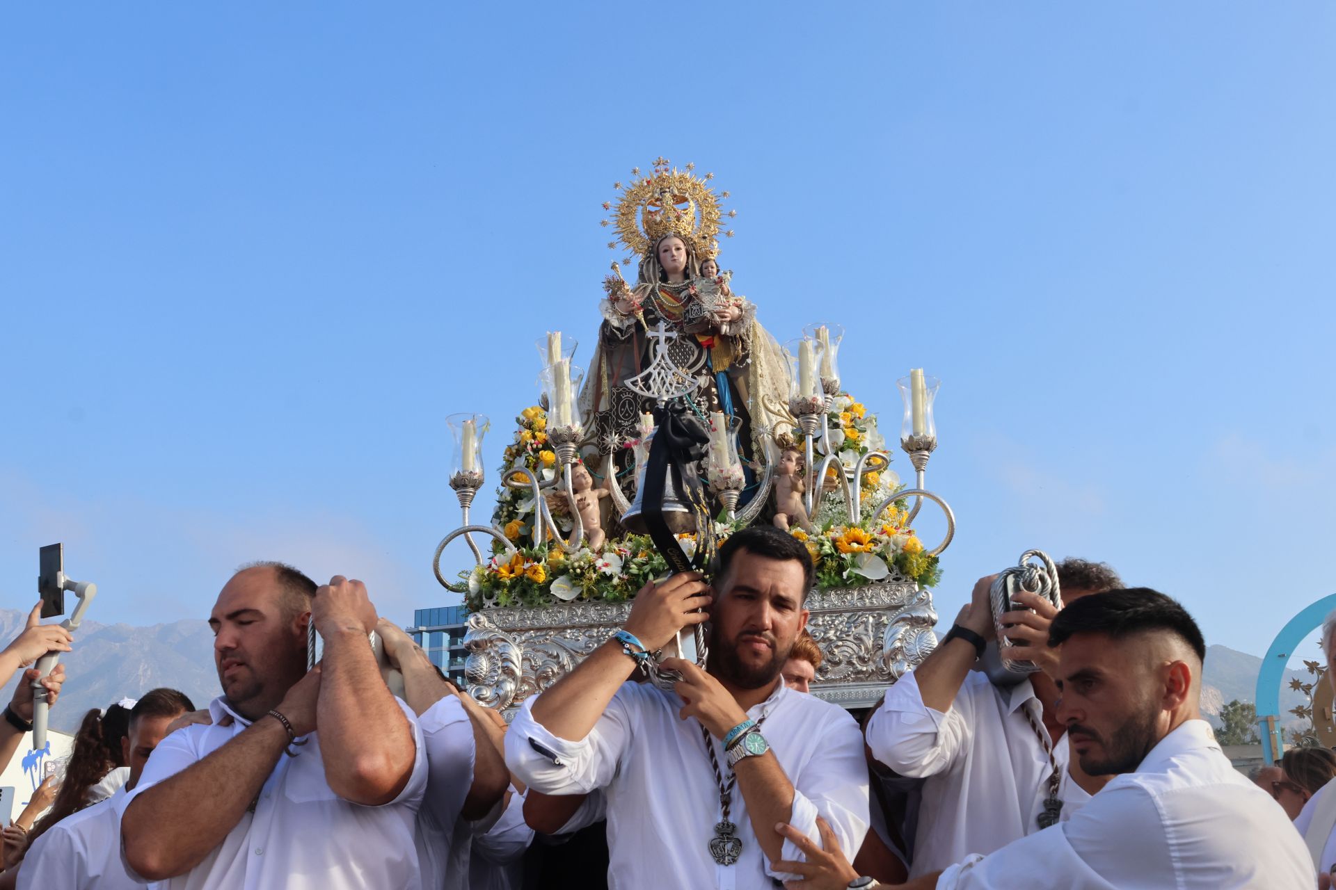 Procesión de la Virgen del Carmen en Marbella