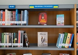 the library has incorporated around one hundred Ukrainian books.