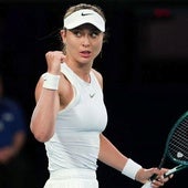 Paula Badosa in action recently.