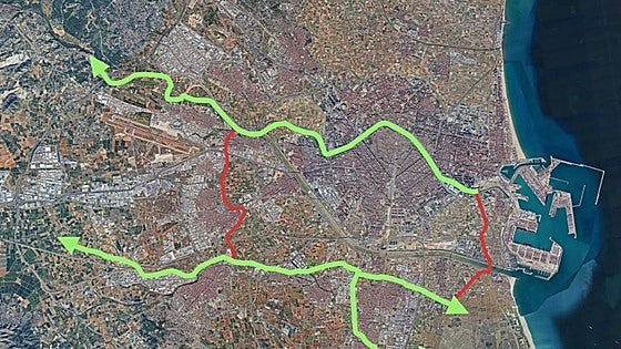 Two 35-kilometre green corridors to serve as protection against flooding in Valencia