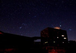 Night photography at El Torcal Astronomical Observatory.