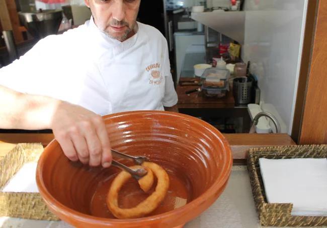 Churros at Er Mojaíto bar.