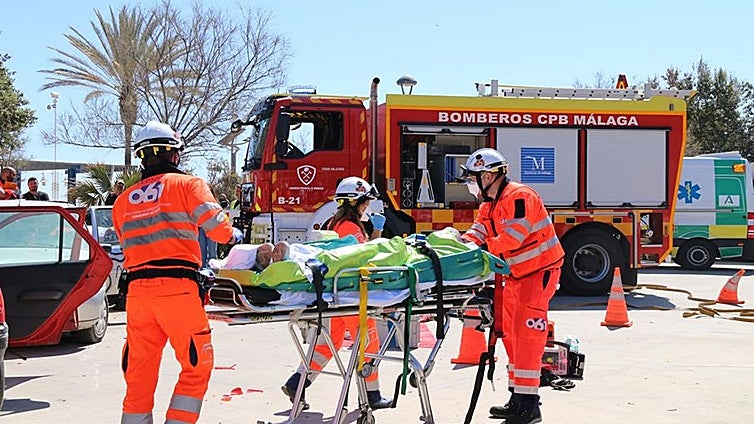 Man rushed to hospital with serious burns after gas cylinder explosion on the Costa del Sol