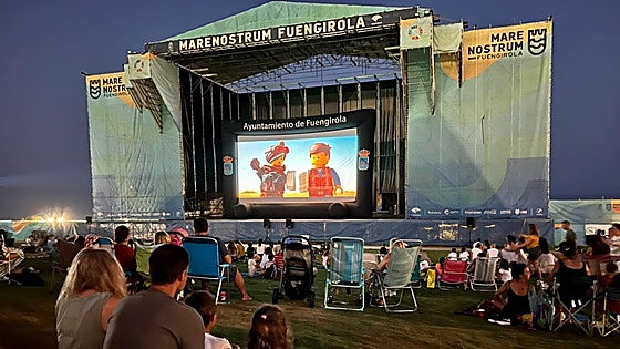 Castle concert venue in Fuengirola transforms itself into summer cinema, for four nights only