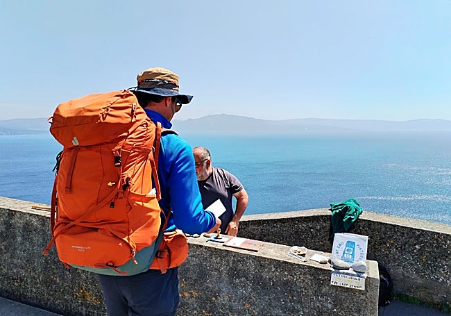 The last stop for pilgrims.