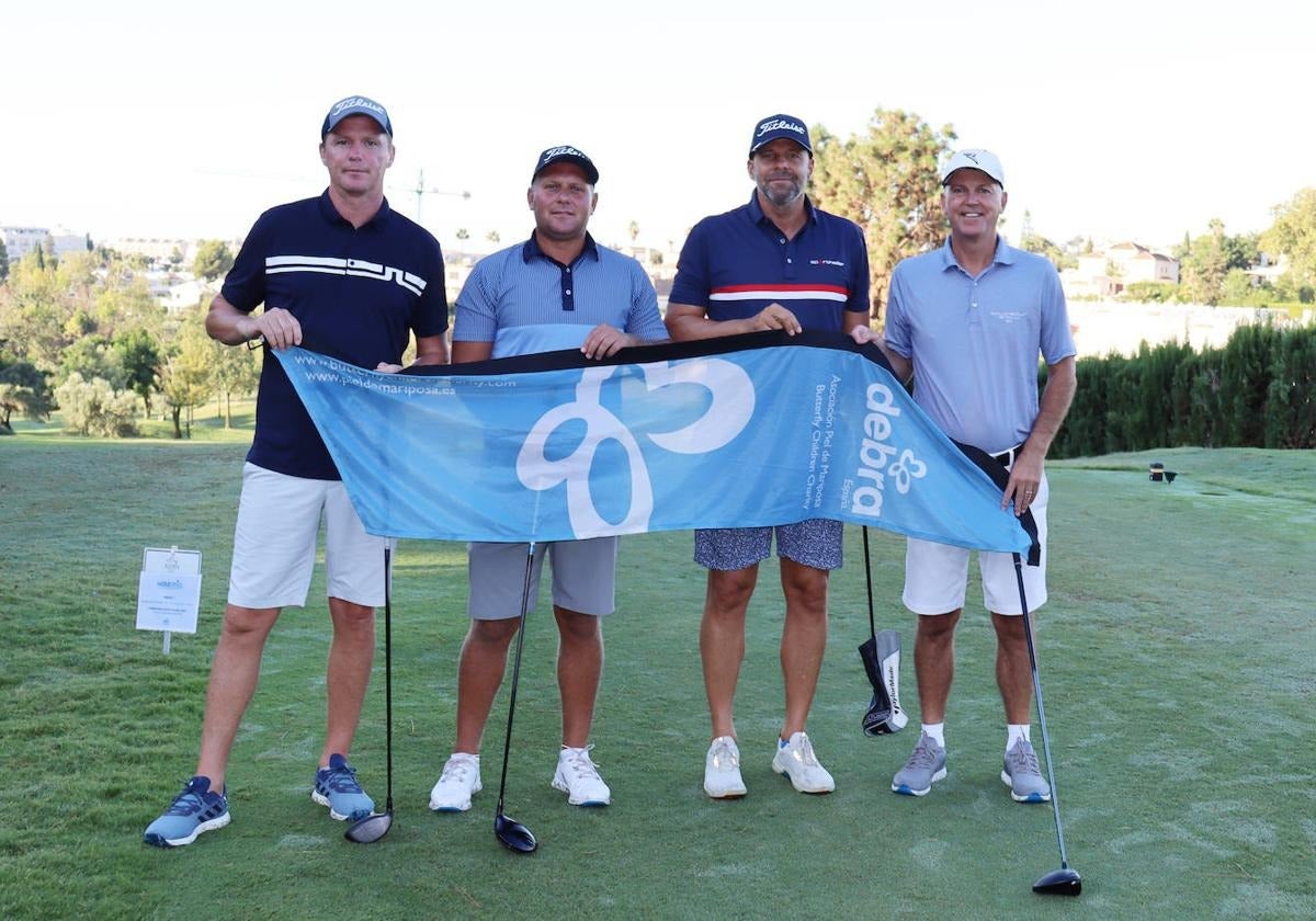 File photograph of a previous tournament at the Aloha Golf Club in aid of Debra.